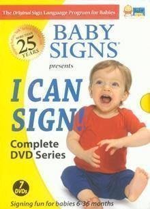 Baby Signs I Can Sign 寶寶手語 早教手語 8DVD