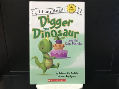 Digger the Dinosaur and the Cake Mistake 英文圖書