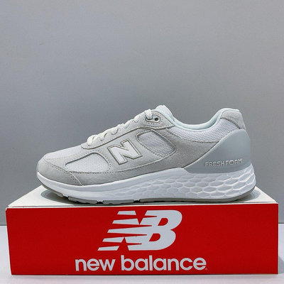 New Balance 1880 女生 白灰色 舒適 透氣 麂皮 D楦 緩震 運動 休閒 慢跑鞋 WW1880S1