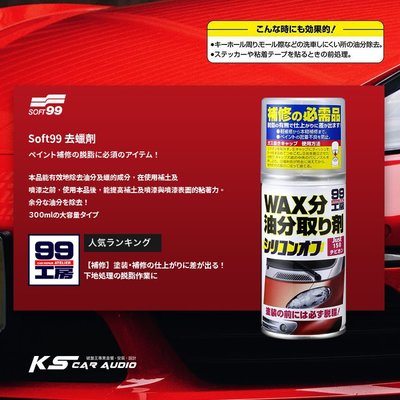 CN104s【SOFT99 去臘劑150ml】日本製 汽車修補時的脫脂處理 提高補土及噴漆與噴漆表面的粘著力 台吉化工