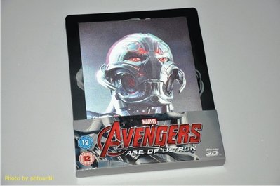 毛毛小舖--藍光BD 復仇者聯盟2 奧創紀元 3D+2D 幻彩限量鐵盒版 The Avengers 2