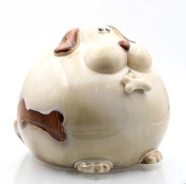 [便利小舖] 陶瓷狗狗造型存錢筒 儲錢筒 可愛擺設 1513A