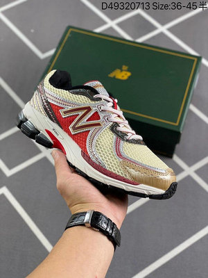 AIME LEON DORE x New Balance NB 860 V2系列 橙 經典復古低幫老