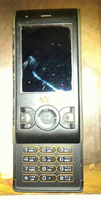 $$【故障機》 Sony EricssonW595 滑蓋機 『黑色』$$