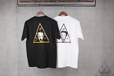 【HYDRA】HUF Betty Triple Triangle T-Shirt 貝蒂 三角 短T【TS01131】