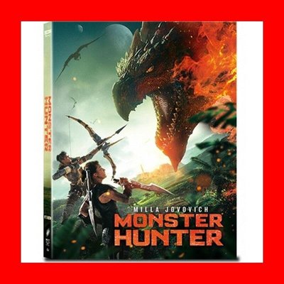 【4K UHD】魔物獵人UHD+BD幻彩盒限量鐵盒版(台灣繁中字幕)Monster Hunter惡靈古堡主角