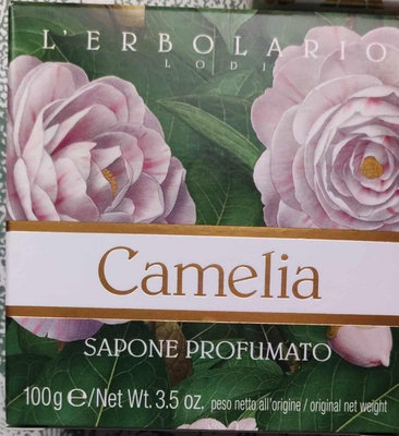 專櫃 義大利 植物皂 L'ERBOLARIO 蕾莉歐 山茶花香氛植物皂