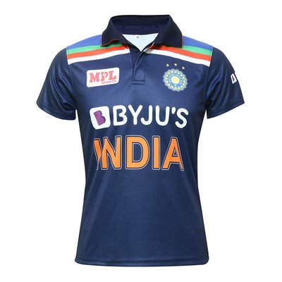 【名創優品】2021印度國家隊板球衣polo隊服Indian national team Cricket Kit