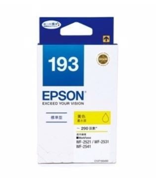 EPSON T193450 原廠黃色墨水 適用WF-2521/2531/2541/2631/2651
