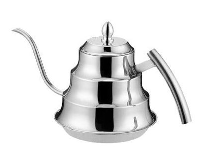 4031A 不鏽鋼茶壺1.2L附網 細口壺沖咖啡壺304不鏽鋼壺 家用茶壺水壺手沖咖啡壺 適用電磁爐