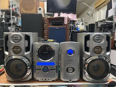 Pioneer XC-IS21t 組合音響 床頭音響 錄音卡座 收音機 AUX  CD不能讀 維修保固3個月