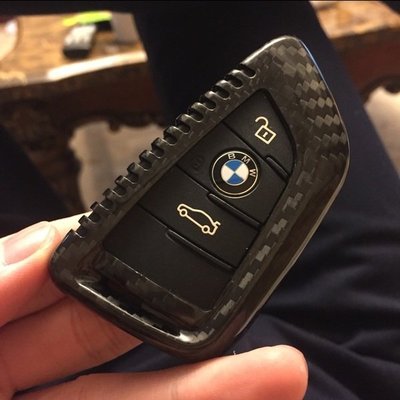 BMW F15 F16 X5 X6  鑰匙 保護殼 鑰匙 皮套 碳纖 純碳纖維製成 保護套