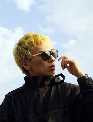 [ Shingo Shop ] YSL 廣告款 膠框 金屬 水銀 墨鏡 SAINT LAURENT 太陽眼鏡