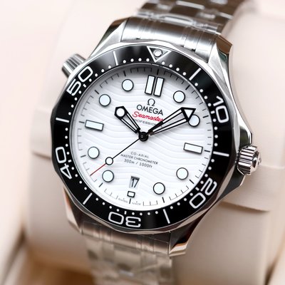 現貨 可自取 OMEGA 210.30.42.20.04.001 歐米茄 手錶 機械錶 42mm 白海馬 陶瓷圈 白面盤