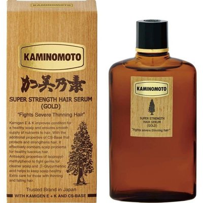 新加美乃素活髮精華素Kaminomoto Super Strength Hair Serum (Gold) 150ml