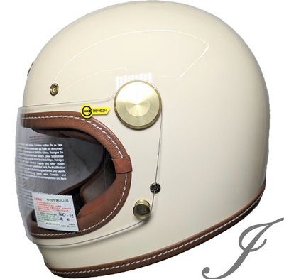 《JAP》THH TT02 PHYLLIS 象牙白色 全罩 樂高帽 安全帽 復古車縫📌折價400元