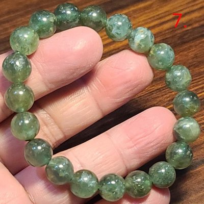 綠鋰輝石 綠磷灰石 手鍊 手環 手珠 磷灰石 9mm 天然❤水晶玉石特賣#R056-3