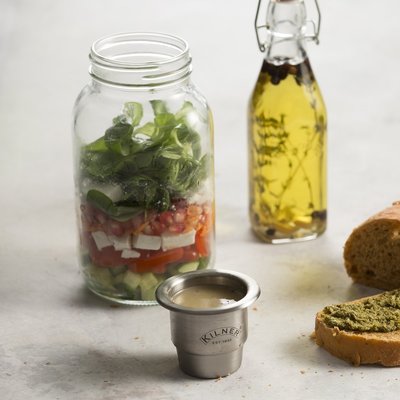 “正品”英國Kilner食物儲存罐無鉛玻璃密封罐套裝堅果蔬菜沙拉便當罐子