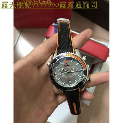 特惠百貨2021最新款 omega 歐米茄多功能手表時尚男士手表商務手表 進口瑞士機芯 男士精品石英腕錶 男錶
