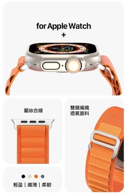 尼龍錶帶 手錶錶帶 堅韌耐用又柔軟輕盈 DUX DUCIS Apple Watch (38/40/41)高山尼龍錶帶