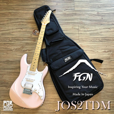 【搖滾玩家樂器】全新 公司貨 富士弦 FGN JOS2TDM SP FUJIGEN JOS系列 電吉他 日廠 贈琴袋