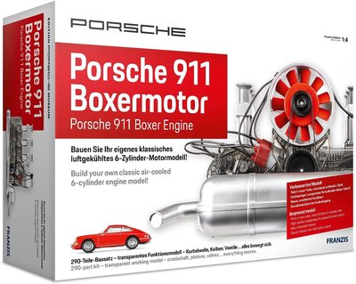 德國 FRANZIS Porsche 保時捷 911 引擎模型水平對置發動機引擎模型