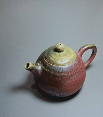 純手做柴燒茶壺(0055)