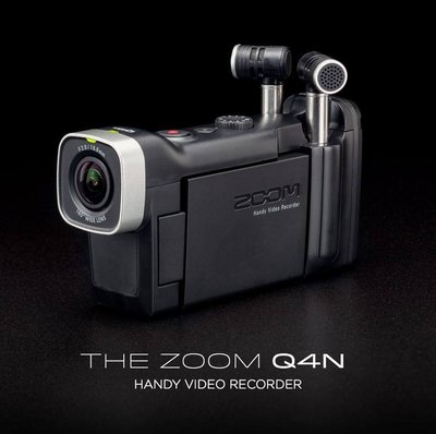 【金聲樂器】ZOOM Q4N 小型 攝影機 樂手攝影 錄影機