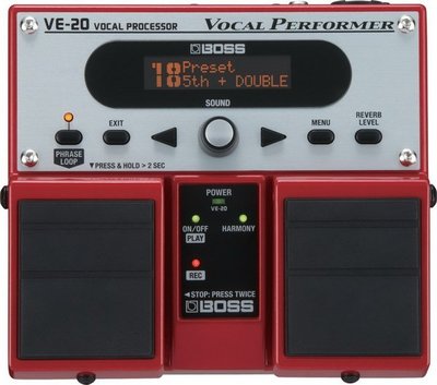 ☆ 唐尼樂器︵☆ BOSS VE-20 VOCAL PERFORMER 人聲 效果器 VE-20