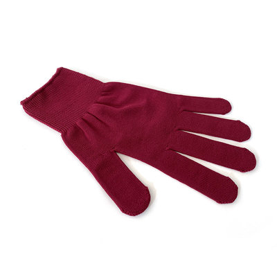 永傑 13針尼龍手套(薄款) M號 紫紅 黑 三樂 電子品管適用 可當內手套 台製 現貨