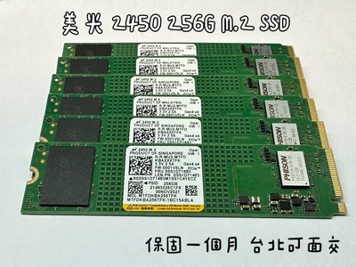 【美光 Micron 2450 256G 256GB Gen3 X 4】PCIe4 NVMe M.2 SSD 2280