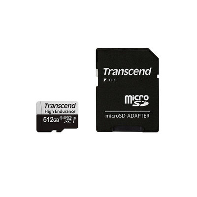 新風尚潮流 【TS512GUSD350V】 創見 512GB micro SDXC 高耐用記憶卡 行車記錄器 監視攝影機