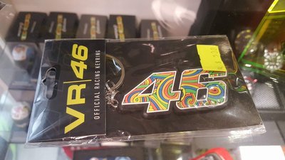 瀧澤部品 義大利 羅西 ROSSI VR46 彩虹 鑰匙圈 MotoGP 安全帽 重機 機車 摩托車 造型 YAMAHA