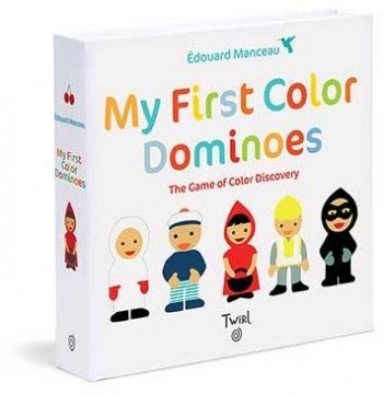 * 英文繪本 / 英文童書 * My First Color Dominoes The Game of Color Discovery 配對卡遊戲書
