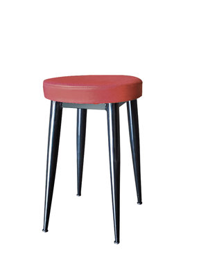 8號店鋪 森寶藝品傢俱f-30品味生活餐廳系列366-7 125W 馬卡龍圓椅(紅色)
