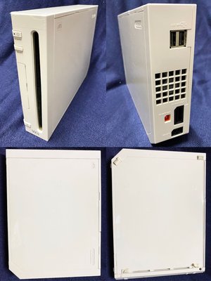 Nintendo 任天堂 Wii RVL-001(JPN) 單主機（無改機）可正常遊玩，光碟機有異音需維修處理