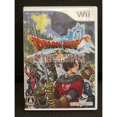 Wii 勇者鬥惡龍 10 覺醒的五個種族 Dragon Quest X 勇者鬥惡龍10 日版 正版 遊戲 275 W76