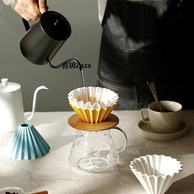新品咖啡手沖單品折紙濾杯V60滴濾咖啡過濾杯陶瓷滴漏式過濾器蛋糕杯