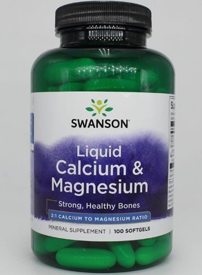 Swanson 鎂Calcium Magnesium 100粒
