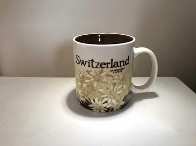 瑞士 星巴克 典藏 icon 瑞士 城市杯 馬克杯 咖啡杯