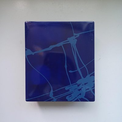 【購物免費送】【Marsco】日本YokuMoku雪茄蛋捲藍色長方形空鐵盒.馬口鐵收納盒（25092565）