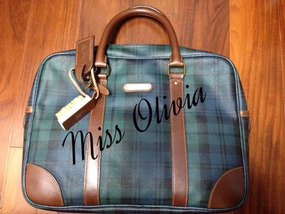 Miss Olivia名牌包包店～～～Polo by Ralph Lauren男性手提包（真品）