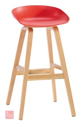 小丸子造型高吧椅 (紅)  (大台北滿$5000免運費)促銷價2100元【阿玉的家2020】