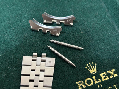 Rolex GMT用五珠帶,502T錶耳9.8成新~16700.16710.16750.16760~1601,1803,16014,16234,1655