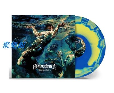 聚樂館 Malevolence Malicious intent 藍黃膠 LP 黑膠 限量500