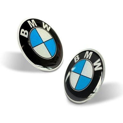 【機車汽配坊】機車3D凝膠反光標誌貼花 汽車前引擎蓋 貼紙 后行李箱 徽章 適用於BMW X1 X3 X5 X6 1 3 5 7 系列