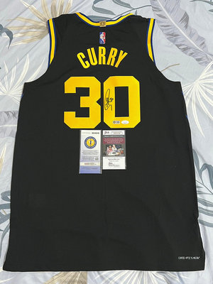 Curry 親筆簽名球衣 AU 奪冠年 城市版 #autography