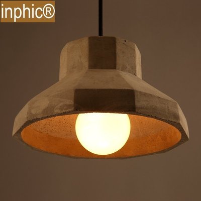 INPHIC-設計創意吊燈藝術燈具復古懷舊餐廳過道簡約水泥吊燈