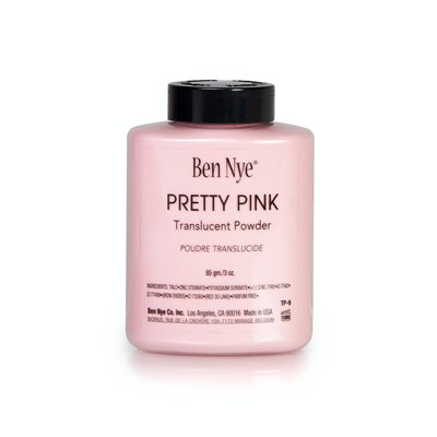 現貨 Ben Nye 超微粒半透明粉紅定妝粉／眼下蜜粉 Pink Powder 10G夾鍊袋分裝 半透明粉紅蜜粉