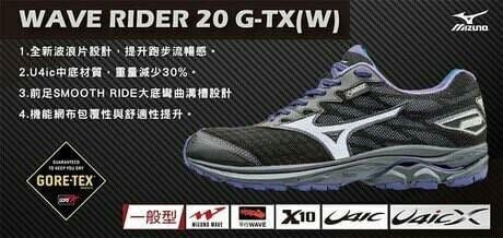 mizuno wave rider 20 gore tex